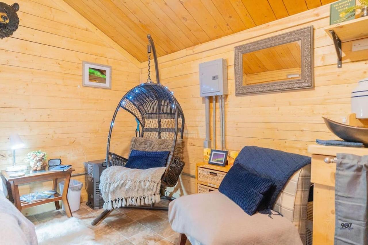 Studio Log Dry Cabin| Aurora Views! Villa Fairbanks Esterno foto