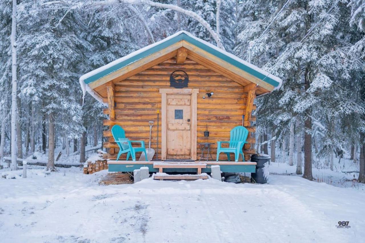 Studio Log Dry Cabin| Aurora Views! Villa Fairbanks Esterno foto