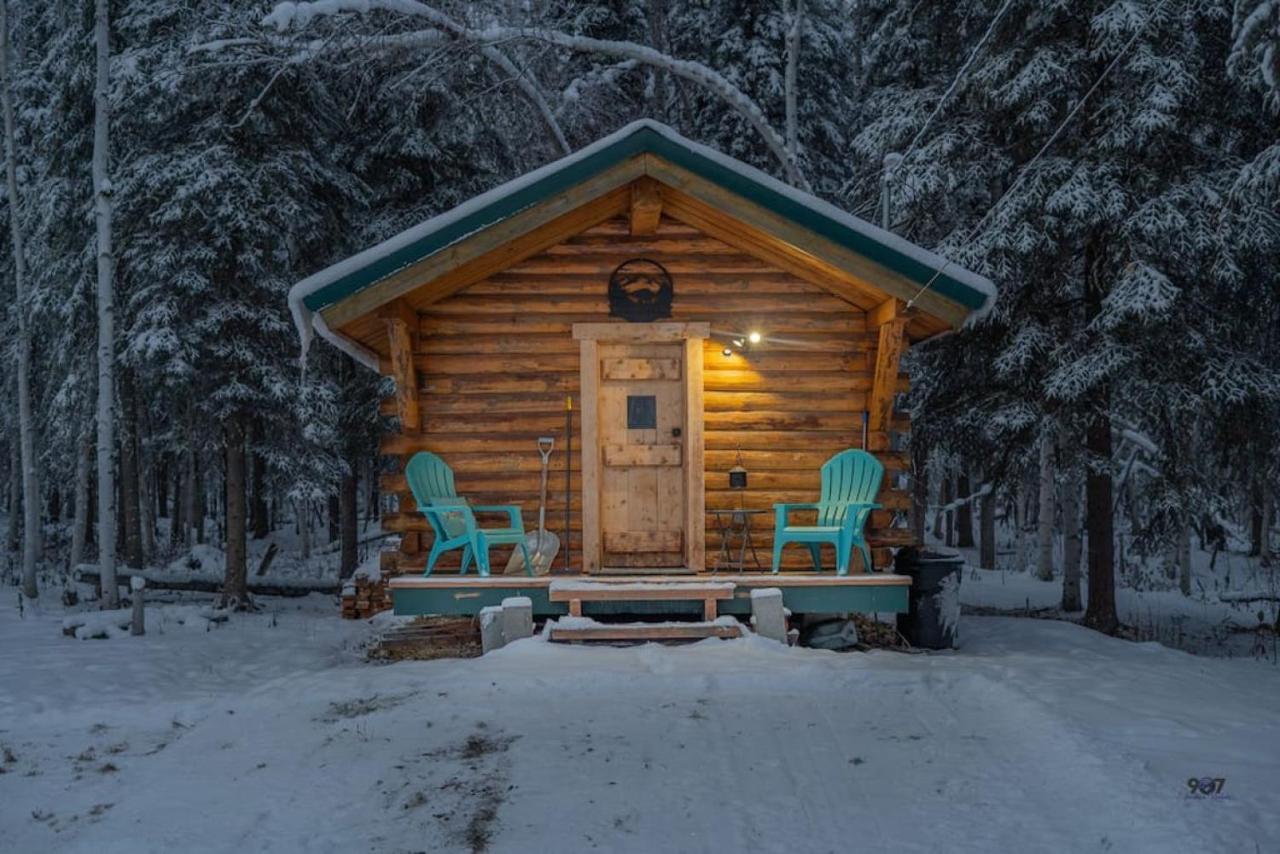 Studio Log Dry Cabin| Aurora Views! Villa Fairbanks Esterno foto