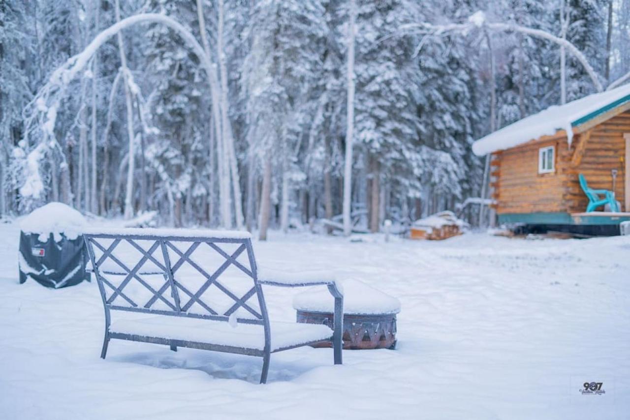 Studio Log Dry Cabin| Aurora Views! Villa Fairbanks Esterno foto